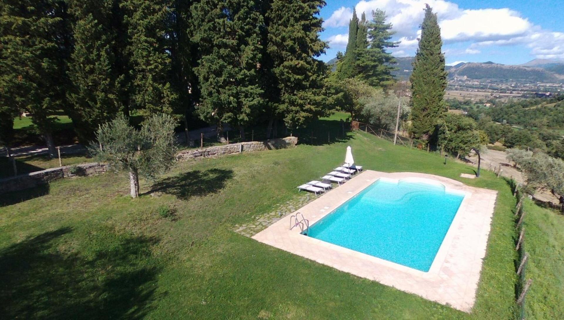 Antica Residenza Montereano Villa Gubbio Værelse billede