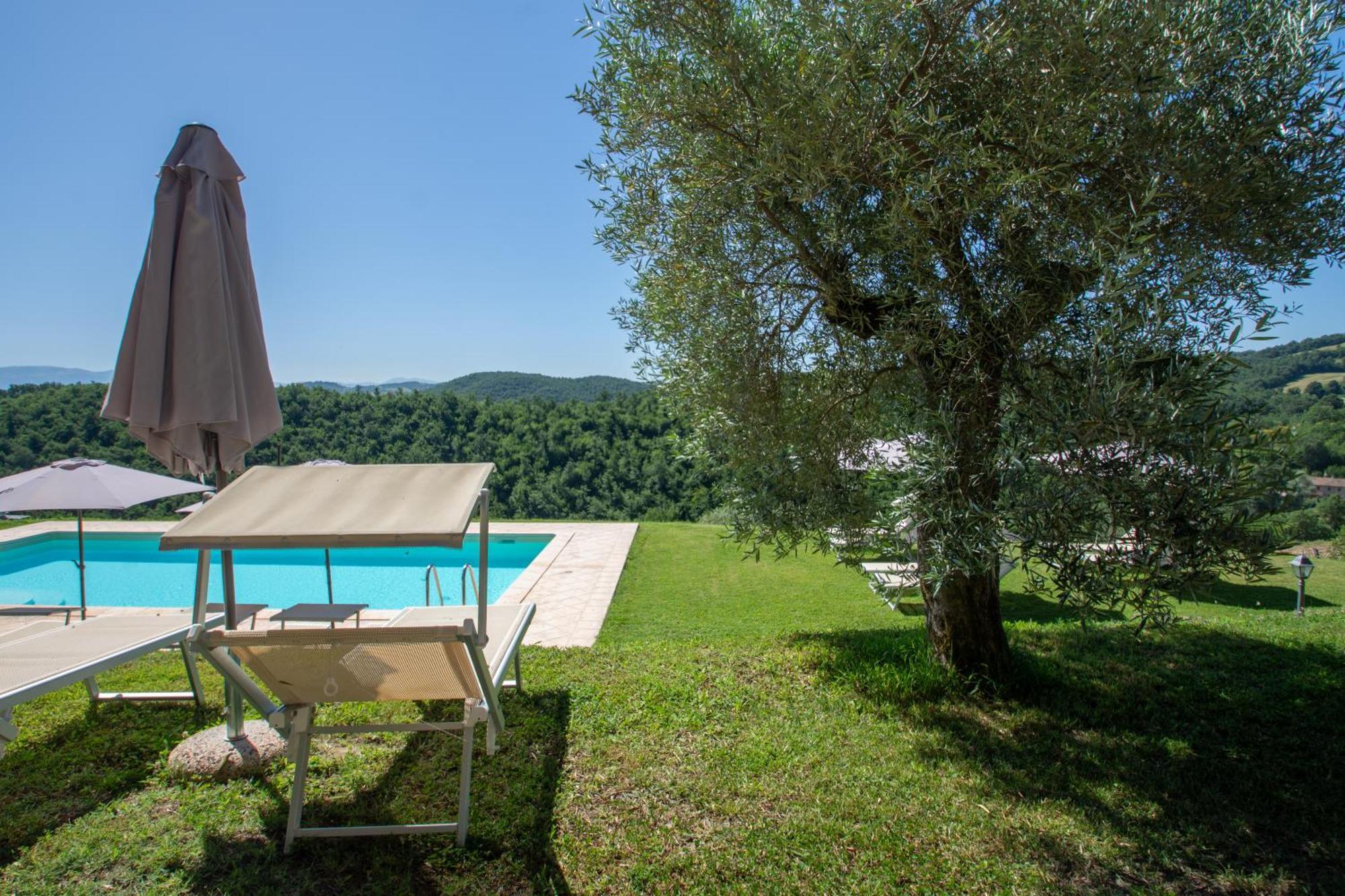 Antica Residenza Montereano Villa Gubbio Eksteriør billede