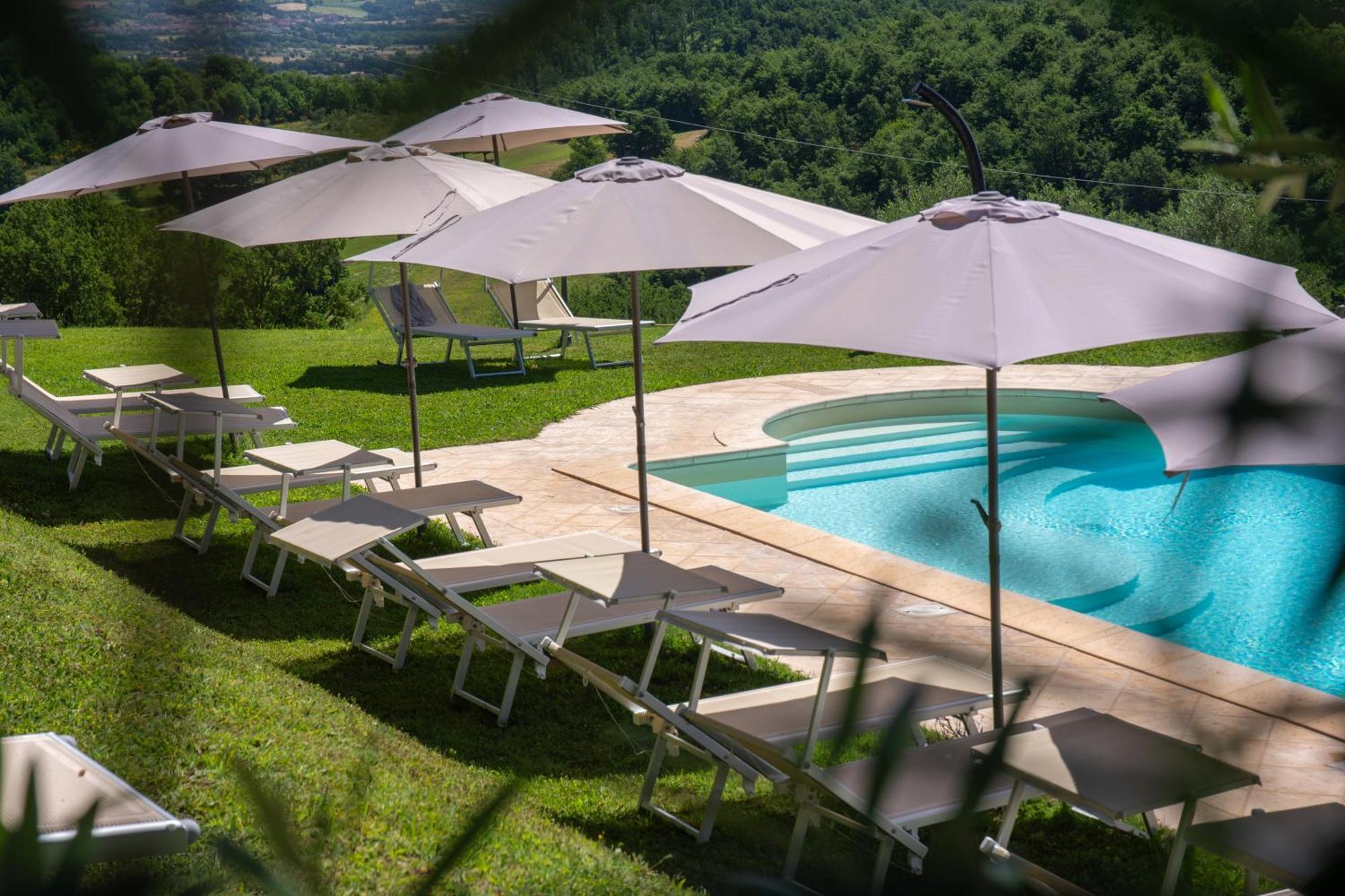 Antica Residenza Montereano Villa Gubbio Eksteriør billede