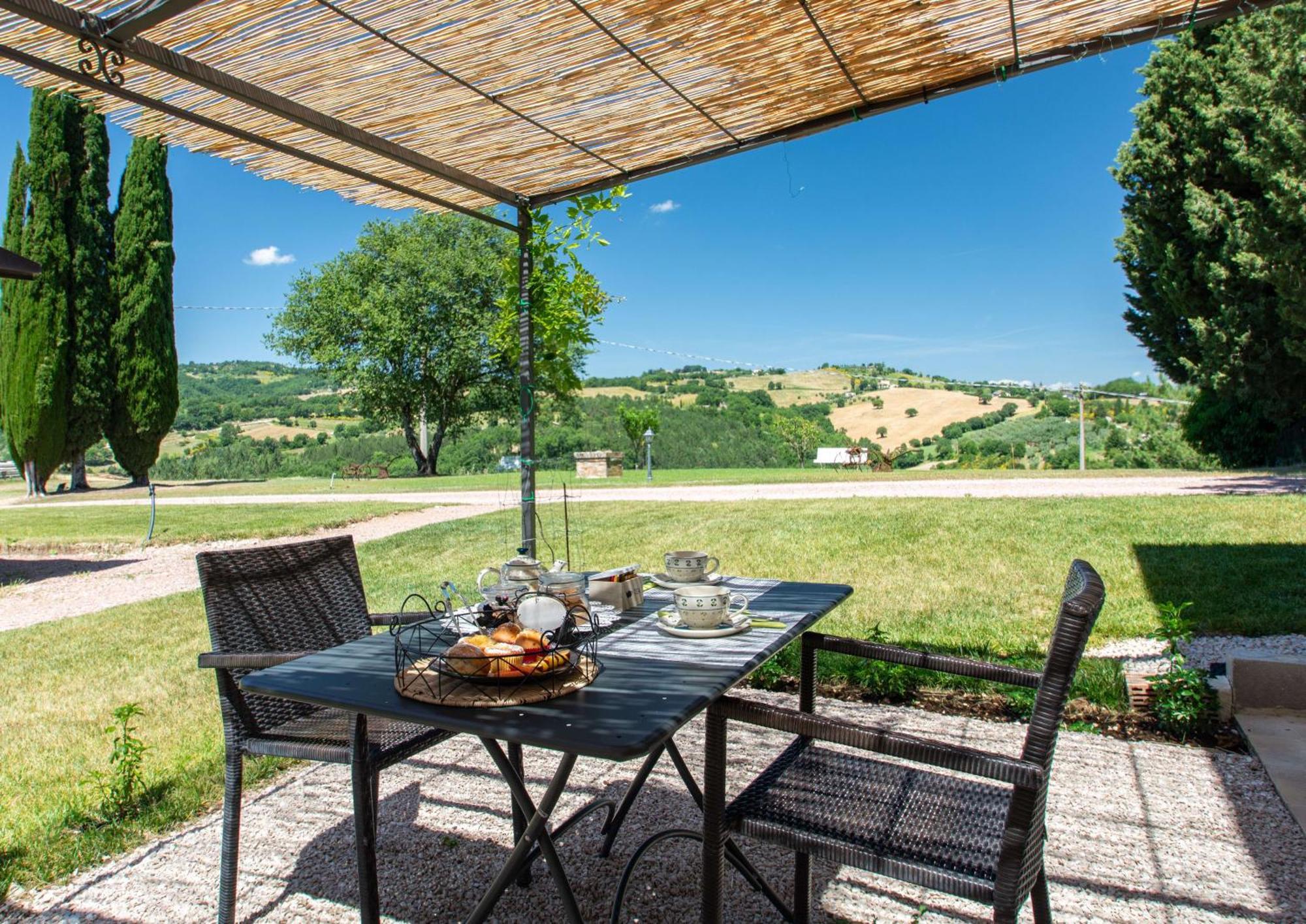 Antica Residenza Montereano Villa Gubbio Eksteriør billede